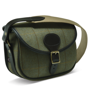 Croots Helmsley Tweed Cartridge Bag - Green