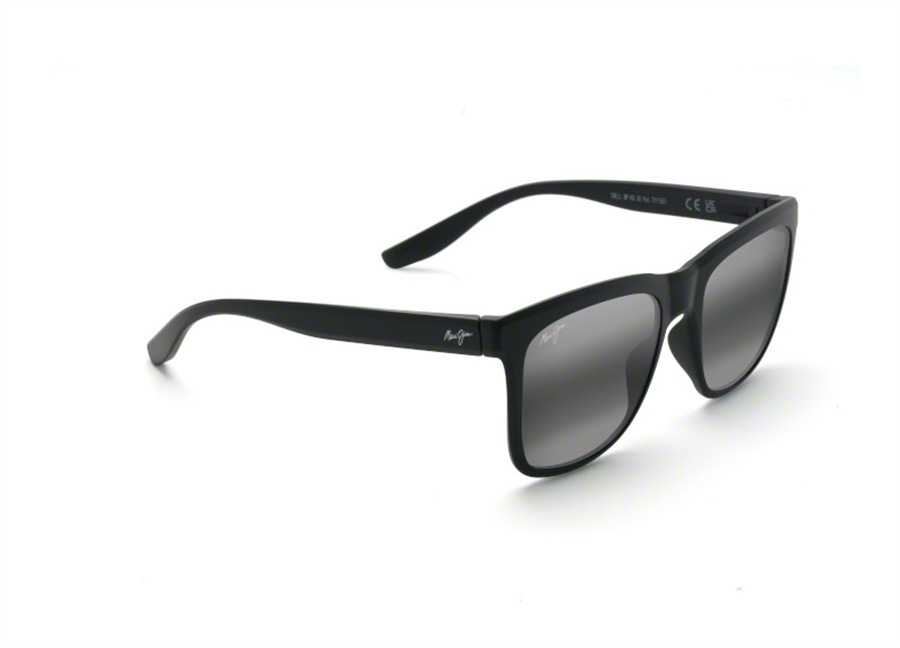 Maui Jim Pehu - Matte Black Frame with Neutral Grey Lens