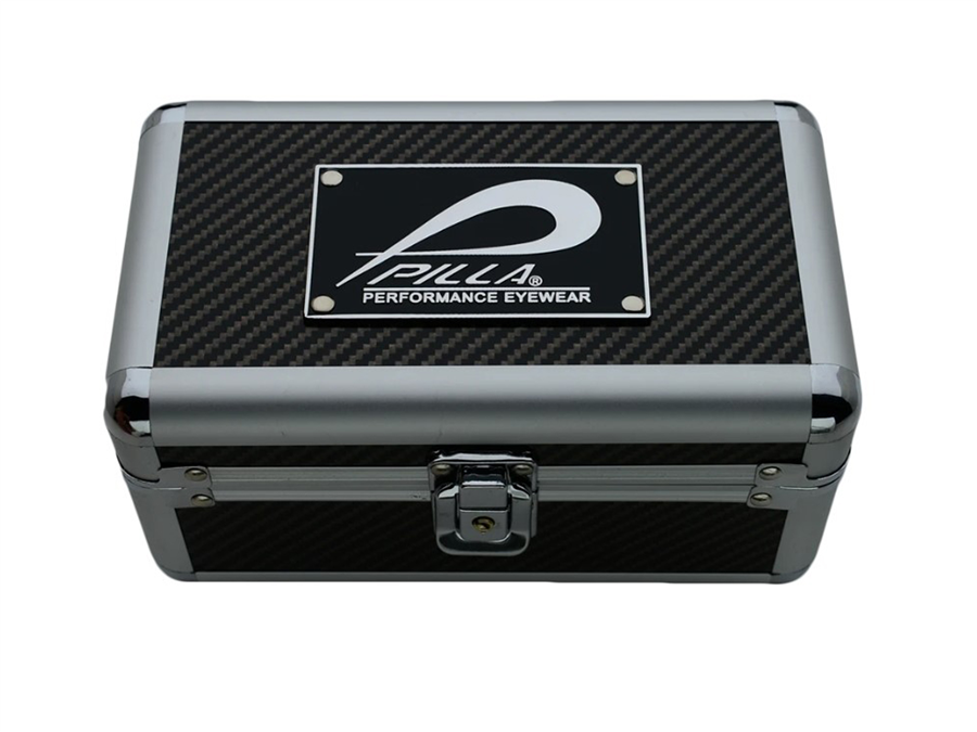 Pilla Large Aluminium Case (1 Compartment) - Black