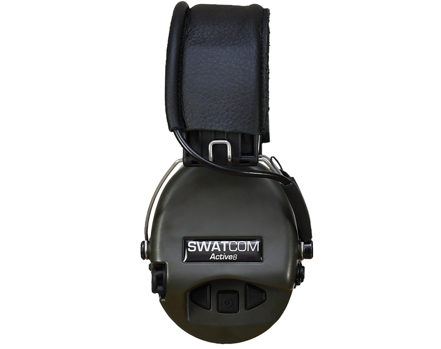 Swatcom Tactical Active8 Headset - Green ear defenders - Image 2