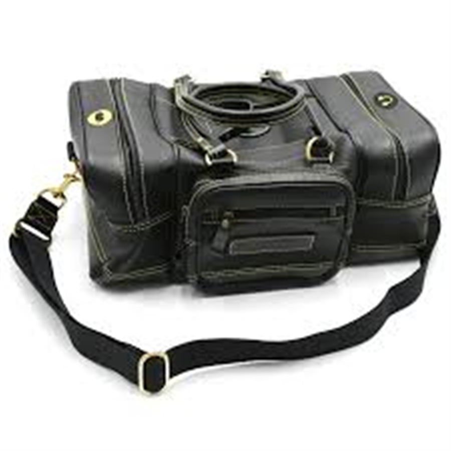 Swatcom Leather Range Bag - Black