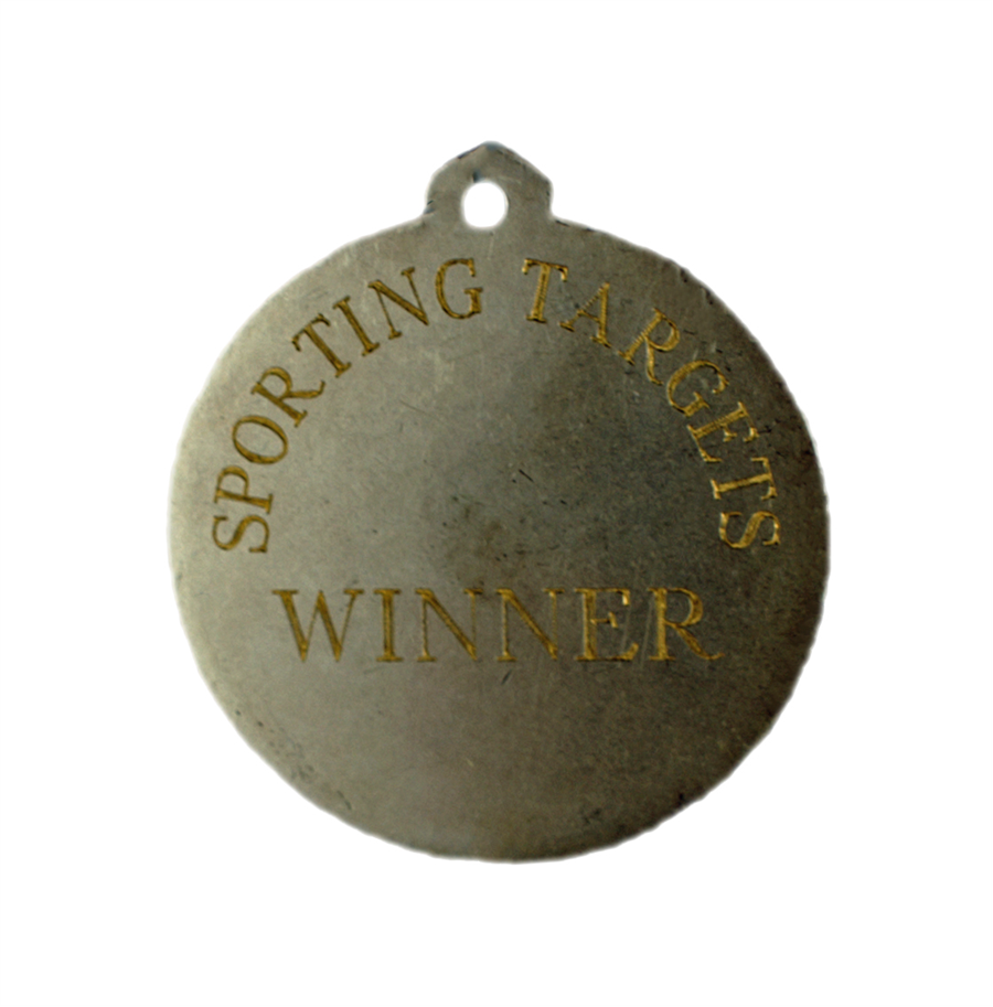 Shotgun Winner Medal - Red, White & Blue Ribbon - Image 3