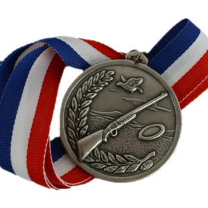 Shotgun Winner Medal - Red, White & Blue Ribbon