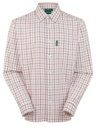 Ridgeline Mens sedgebrook shirt -russet/roasted cashew