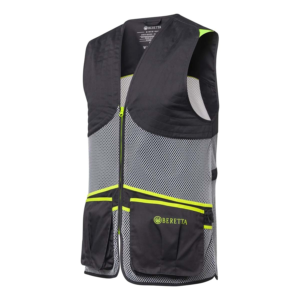 Beretta Full Mesh Skeet Vest - Ebony & Ice Grey
