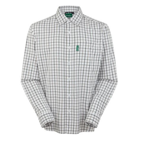 Ridgeline Mens sedgebrook Shirt - Deep forest / smokey olive