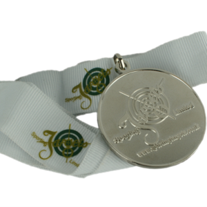 Sporting Targets Top Team Medal - White Ribbon