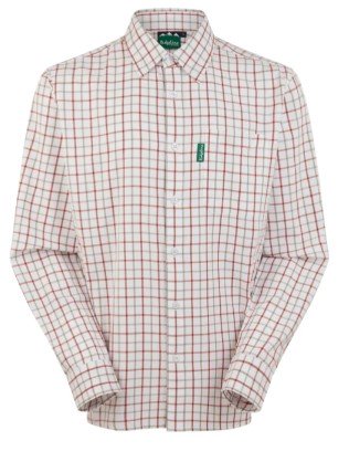 Ridgeline Mens sedgebrook shirt -russet/roasted cashew
