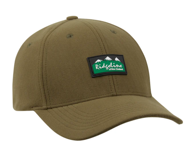 Ridgeline Monsoon Classic cap - teak / deep forest / bark - Image 4