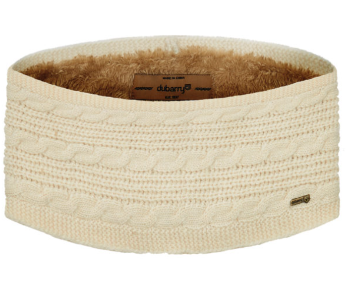 Dubarry Puffin Knitted headband - chalk - navy - olive