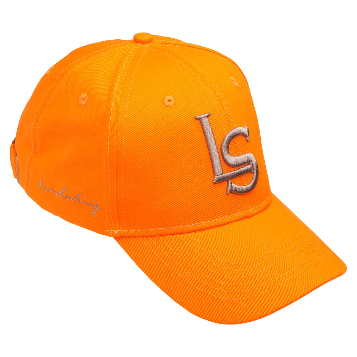 Laksen live shooting logo cap -orange