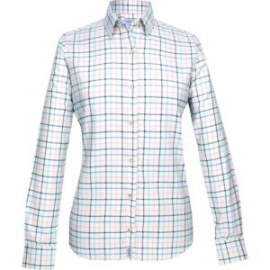 jack pyke Ladies countryman shirt large check - navy