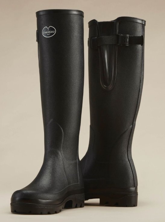 Le Chameau Vierzonord Ladies Neoprene – noir - Image 2
