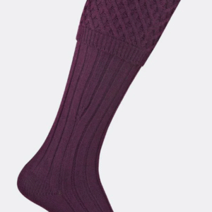 Pennine Chelsea socks -plum