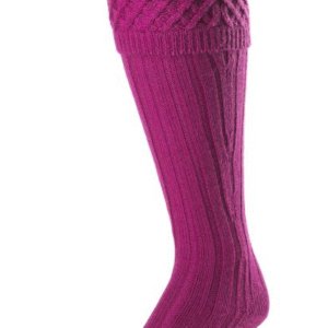 Pennine Chelsea socks - Raspberry