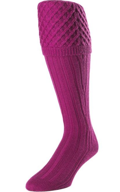 Pennine Chelsea socks - Raspberry