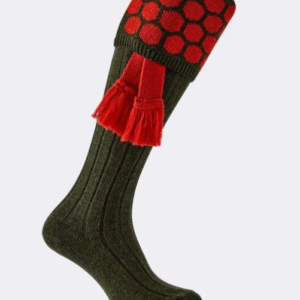 Pennine Grenadier Socks & Garter set - Hunter