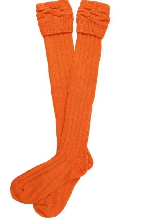 Pennine Portland Socks - spice