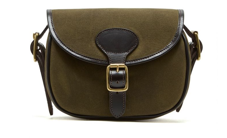 Chatham Waxed Canvas Cartridge Bag Dark Green 100 carts