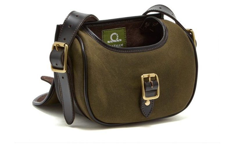 Chatham Waxed Canvas Cartridge Bag Dark Green 100 carts - Image 2
