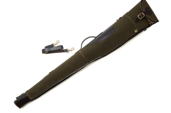 Chatham Waxed Canvas Gun Slip Dark Green 32"