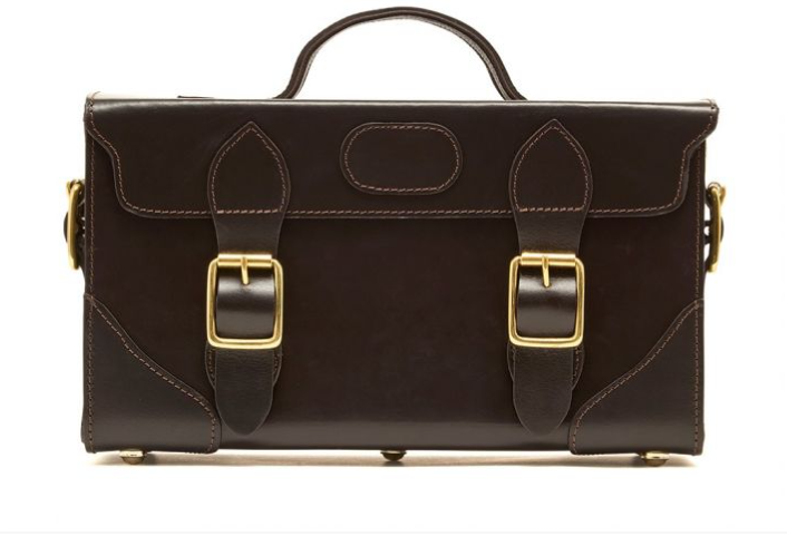 Chatham Premium Leather Loader Case Dark Brown 200 Carts
