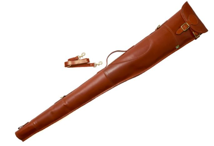 Chatham Premium Pull Up Leather Gun Slip Chestnut 32"