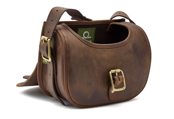 Chatham Antique Oiled Leather Cartridge Bag 100 Carts - Image 2