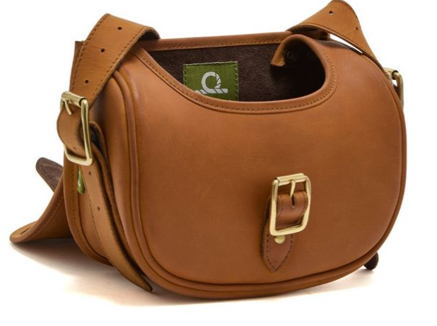 Chatham Premium Leather Cartridge Bag Tan 100 carts - Image 2