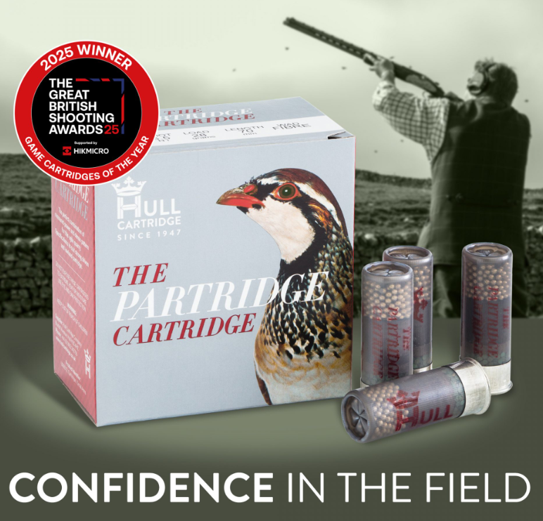 Hull 12g The Partridge Cartridge 32gm - 5.5 FW