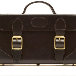Chatham Premium Leather Loader Case Dark Brown 200 Carts