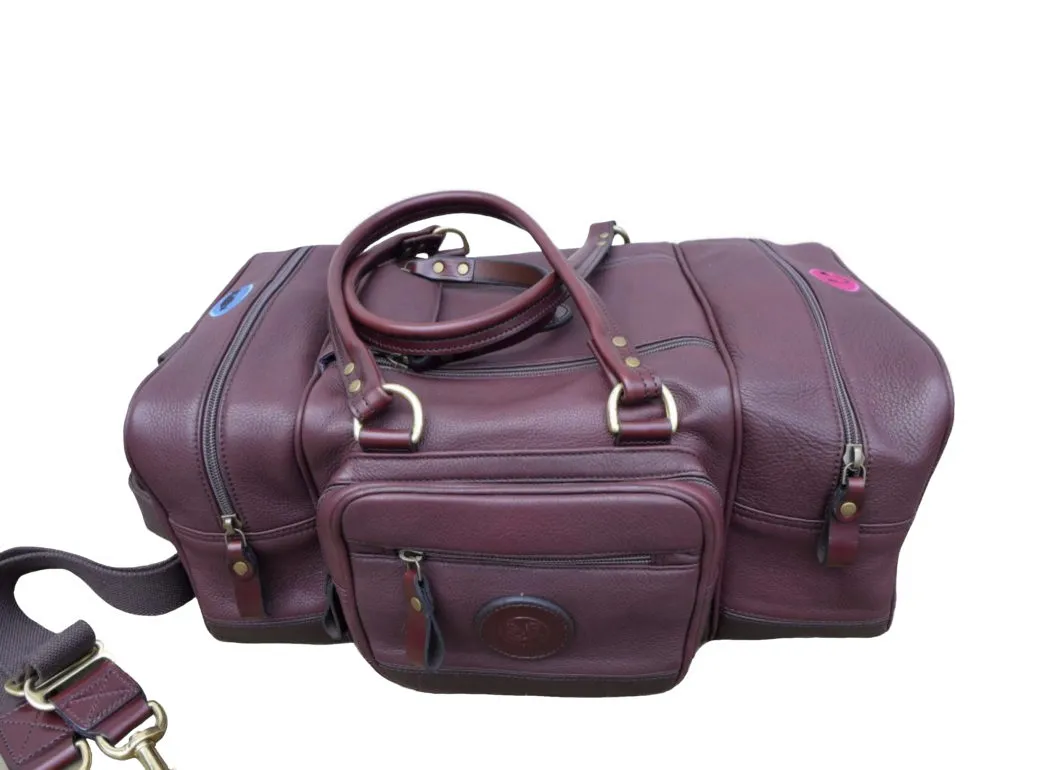 FSA Oxblood Leather Range Bag