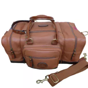 FSA Tan Leather Range Bag