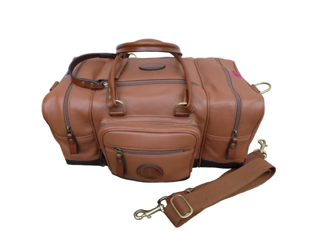 FSA Tan Leather Range Bag