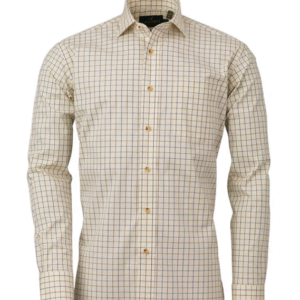 Laksen Sporting Stretch Shirt - Brownie, Cornflower