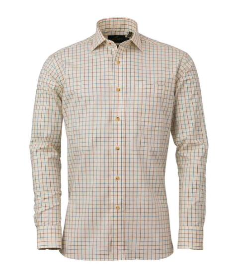 Laksen Sporting Stetch Shirt - old red, deep ocean