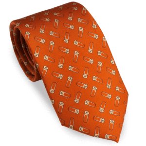 Laksen Cartridge Silhouette Tie - Orange
