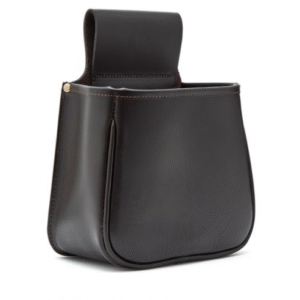 Chatham Leather Panier Pouch Dark Brown 100 Carts