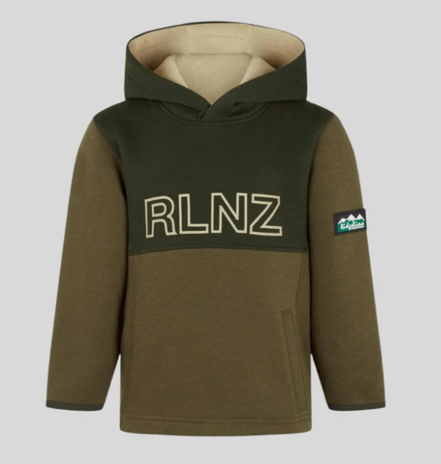 Ridgeline Childrens NZ Hoodie - Olive Mix