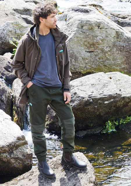 Ridgeline Mens Cambrian Trousers Deep forest