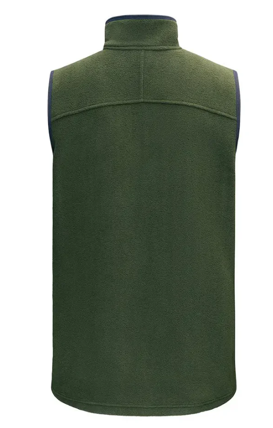 Swazi Sherpa Gilet / Vest - Olive - Image 2