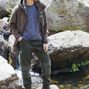 Ridgeline Mens Cambrian Trousers Deep forest