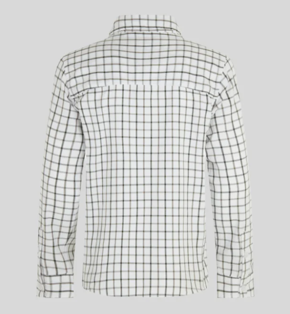 Ridgeline Childrens Sedgebrook Shirt - Deep Forest & Smokey Olive - Image 2