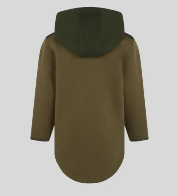 Ridgeline Childrens NZ Hoodie - Olive Mix - Image 2
