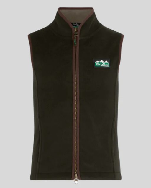 Ridgeline Childrens Kodiak Cub Gilet fleece - Deep Forest