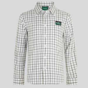 Ridgeline Childrens Sedgebrook Shirt - Deep Forest & Smokey Olive