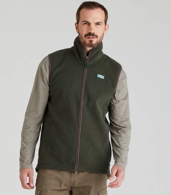 Ridgeline Mens kodiak Gilet - Deep Forest