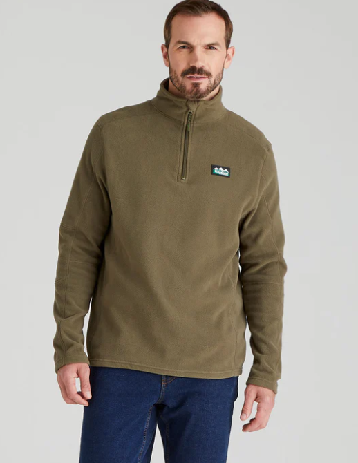 Ridgeline Mens Narvik Fleece – Ivy green