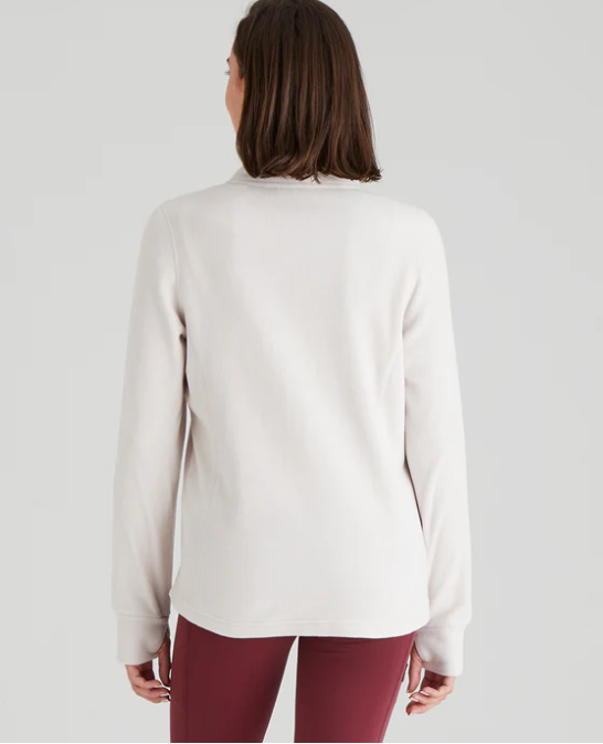 Ridgeline Womens Narvik Fleece - Stone - Image 3