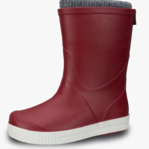Children's Sock lined Wellington Boots - Red